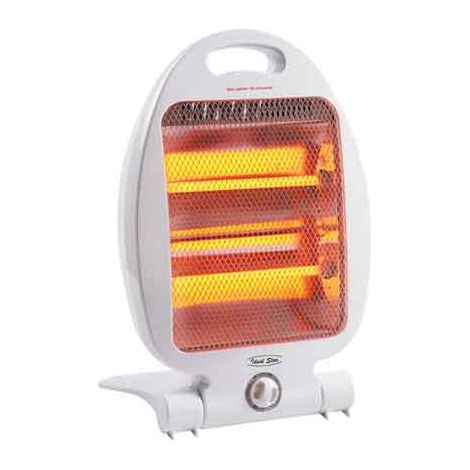 RADIADOR HALÓGENO 2 LLAMAS 800 vatios