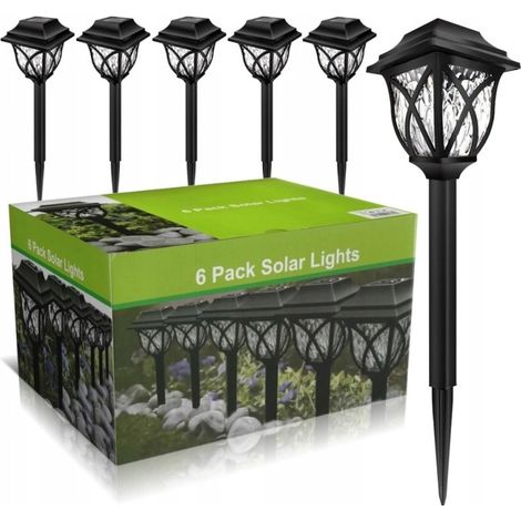 LAMPADA DA GIARDINO CON LANTERNA A LED A INCASSO SET DI 6 43 CM (1/5)
