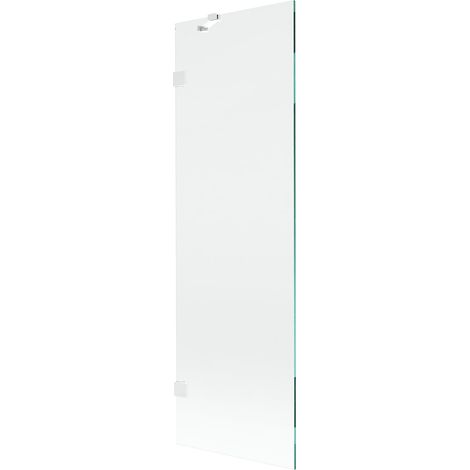 Mexen Lunar mampara de baño de una hoja 60 x 150 cm, transparente, blanco - 897-060-000-20-00 (1/5)