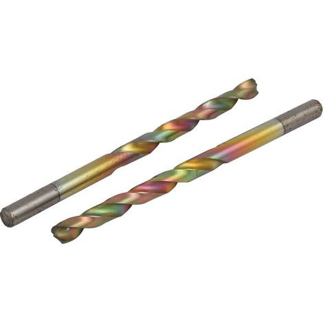 5,2 mm Bohrdurchmesser 2 Flöten HSS Zylinderschaft Spiralbohrer 2st (1/3)
