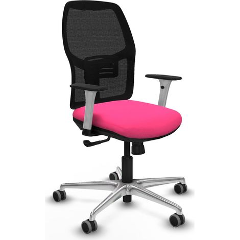 Chaise de bureau piqueras y crespo Alfera blanche 120 kg (1/2)