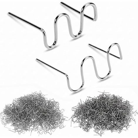 Agrafes à Souder 0,8mm & 0,6mm Kit Réparation Plastique Ondulé (1/5)
