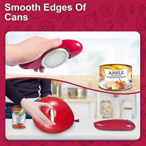 set. Colour: Red. Material: Plastic. Electric can opener, electric bottle opener, electric bottle opener. (1/5)
