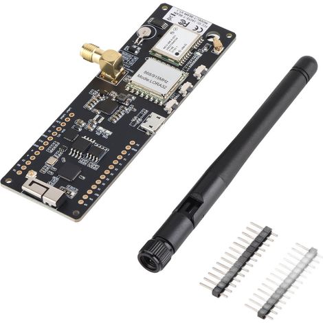 Lot TBeam ESP32 LoRa 915MHz WiFi GPS Module + Base Batterie Développement (1/5)