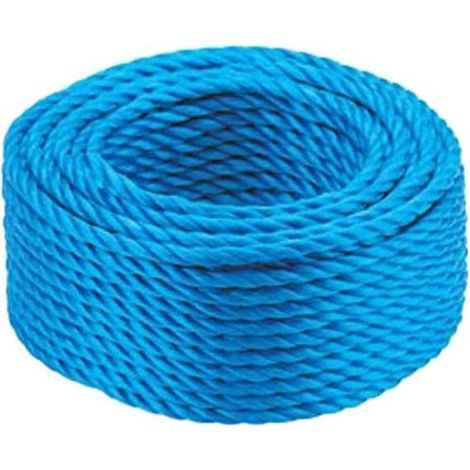 Corde polypropylène Bleu 10 m x 12 mm 22604
