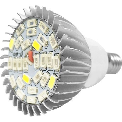 Le spectre complet de 28W a mené l'ampoule croissante de lampe de lumière pour l'usine de fleur 85V-265V E14 (1/5)