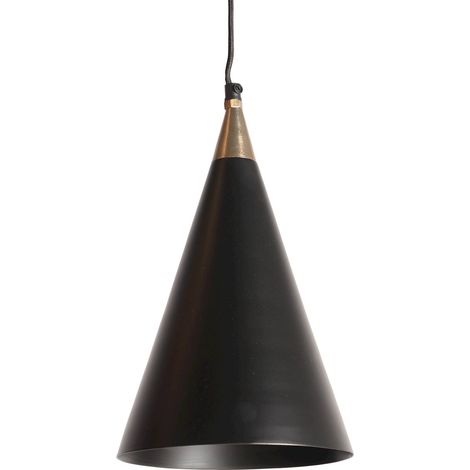 Suspension Haly Style Art Déco Noir - Noir intemporel élégance Art Déco (1/4)