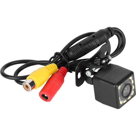 Caméra vision arrière HD automobile 12 LED vue nocturne moniteur parking recul CCD étanche IP67 (1/5)