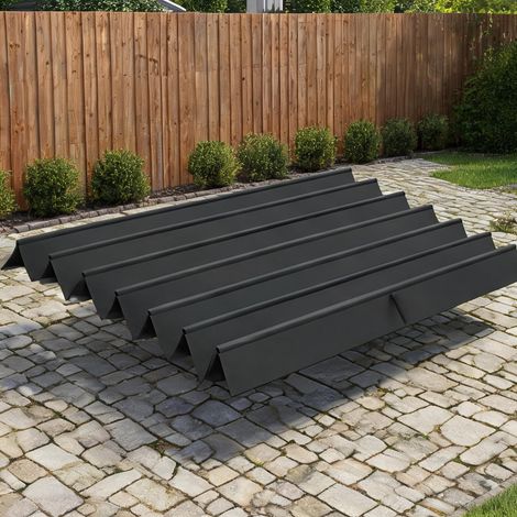 Tonnelle de jardin en polyester 250 x 255 x 6 cm (1/5)