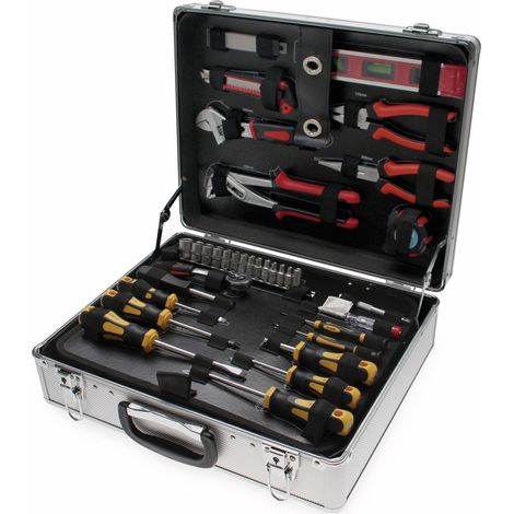 BGS Do it yourself Werkzeug-Satz im Alukoffer 129-tlg. (1/5)