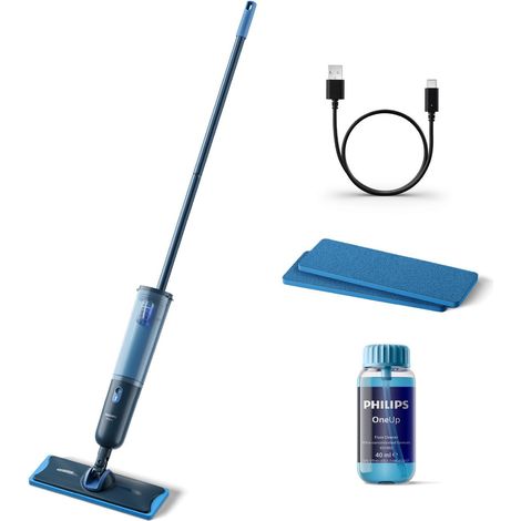 Philips OneUp Serie 3000 Elektrischer Mop Blau