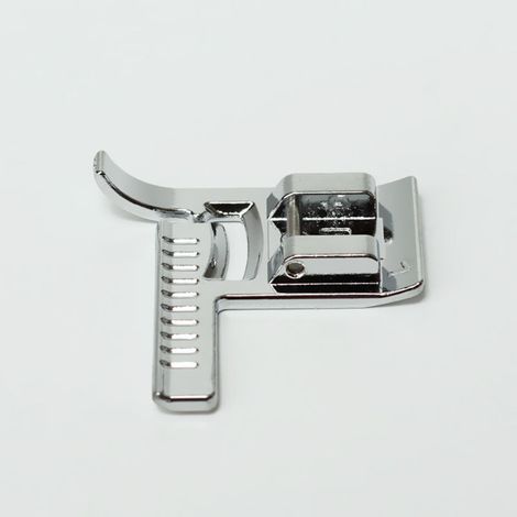 Un pied presseur avec guide pour machine à coudre, compatible avec les machines Singer, Brother, Elna, Nage et autres. - Accessoires de couture (1/4)