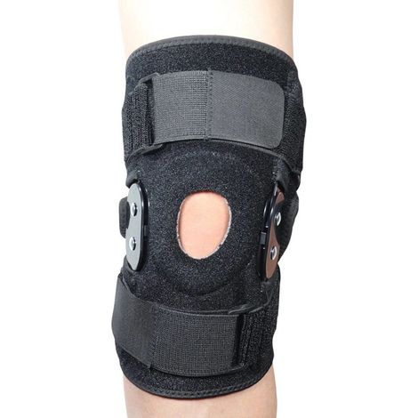 Supporto per la decompressione del ginocchio, supporto stabilizzante per il ginocchio, fascia antidolorifica per il ginocchio per fitness e sport, adatta per la stabilizzazione del ginocchio