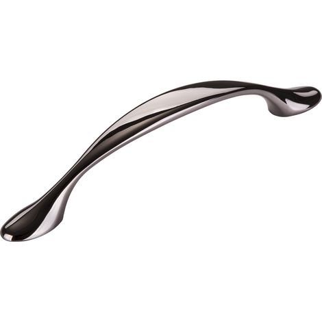 Bogengriff NEKI BA 96 mm schwarz verchromt (1/3)
