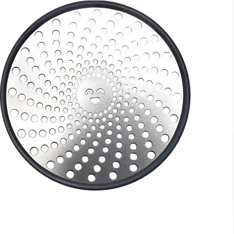 1 pc Attrape Cheveux Lavabo Crépine Tamis Filtre de Vidange de Douche Filtre de Vidange à Bouchon D'égout Crépine D'évier de Cuisine en Acier Inoxydable Crépine de Bain pour Salle de Bain Cuisine et W (1/5)