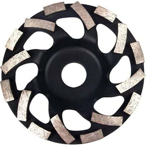 125-mm-Diamantscheibe, Betonschleifscheibe, Schleifen von Beton, Extra-Schnell-Diamant-Schleifscheibe (125 mm) für Beton, Mauerwerk, Granit, Diamantschleifscheibe für Winkelschleifer
