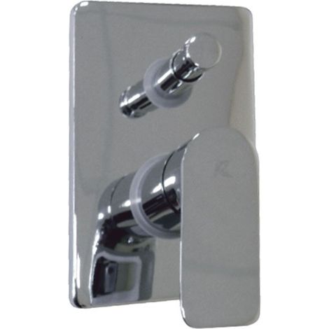 Miscelatore SMART Incasso Doccia con Deviatore Automatico Piastra Lusso Cromata (1/2)