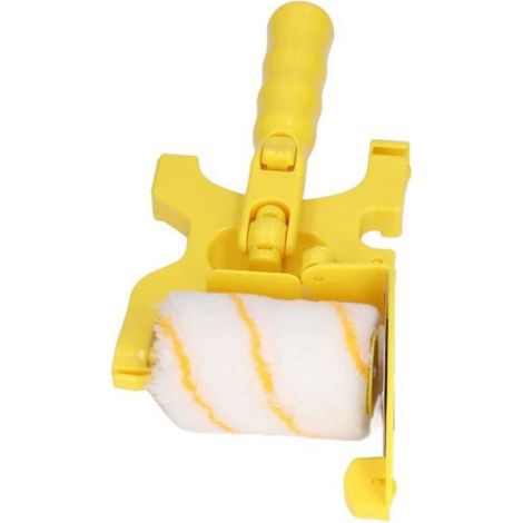 Kit de rouleau de peinture d'angle - Durable et ergonomique - Blanc - Garantie 2 ans (1/4)