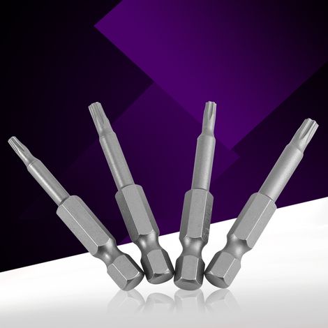 8 forets creux, 50 mm de long, BST Bits-008 (1/5)