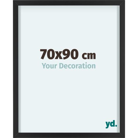 yd. - Cadre photo 70x90 - Noir - Aluminium - Virginia (1/5)