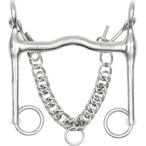 Bocado pelham Horseguard kandarbid diseño anatómico acero inoxidable 13 mm