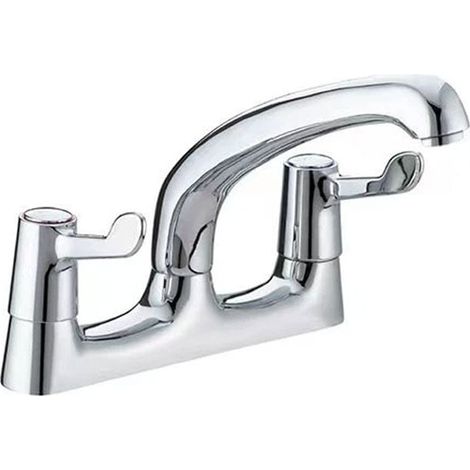 Deva Vitality Deck Mounted Kitchen Sink Mixer Tap - Chrome (1/2)