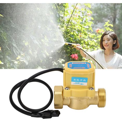 Pompe de surpression domestique en cuivre pur, pompe de surpression automatique 6 points vers 6 points, spécialement adaptée avec un interrupteur de contrôle de débit d'eau électronique. (1/5)