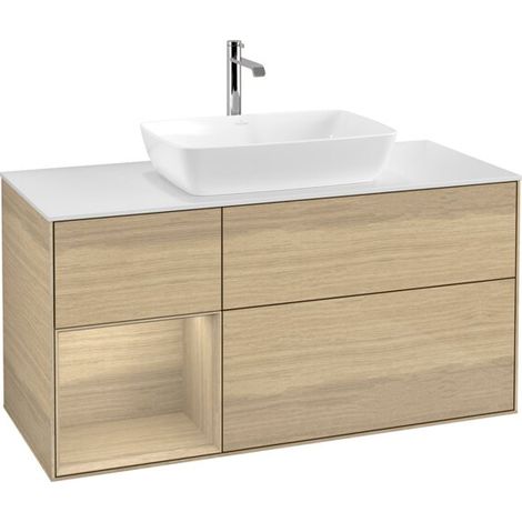 Villeroy & Boch F821PCPC Meuble sous lavabo Finion F82 (1/2)