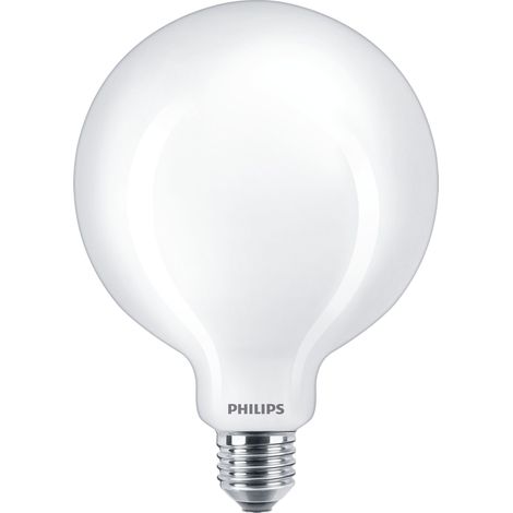 Lampe LED classic globe G120 filament E27 10.5 W 1521 lm 4000°K dépoli - SIGNIFY FRANCE (1/4)
