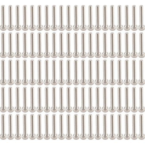 Vis tête hexagonale creuse inox 304 M3x20mm – quincaillerie de précision (1/4)