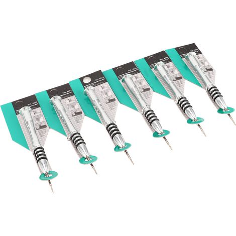 6 tournevis pentalobes en acier chrome vanadium, outil de réparation électronique manuel 0,8 x 25 (1/5)