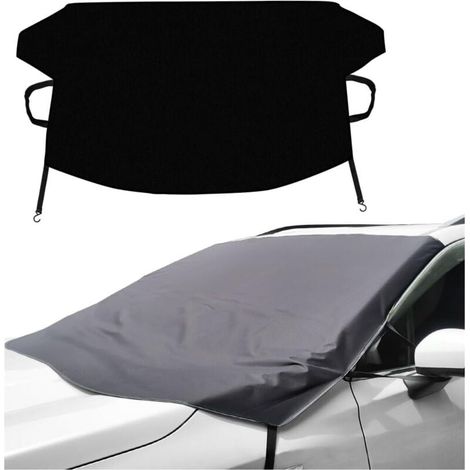 Car Windshield Cover, Winter Protective Cover for Vehicles, Protects Windshield from Frost and Front Window, Against Snow, Frost, Sun and Dust, for Most Vehicles (1/4)