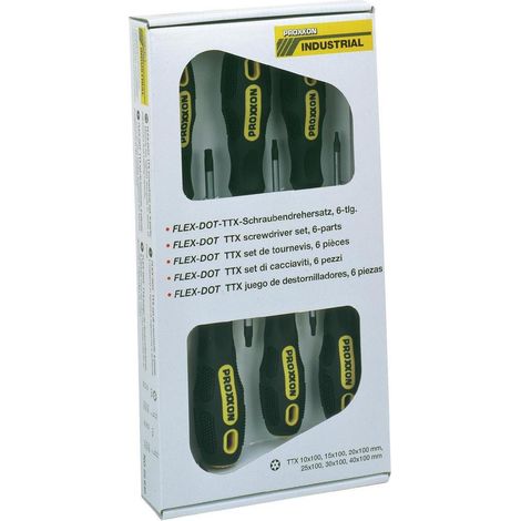Juego de 6 destornilladores Torx Proxxon 22640 (1/2)
