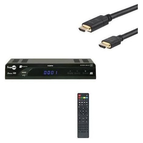 SERVIMAT SIRIUS III HD : Récepteur numérique Fransat + HDMI (vendu sans carte ) HD ME