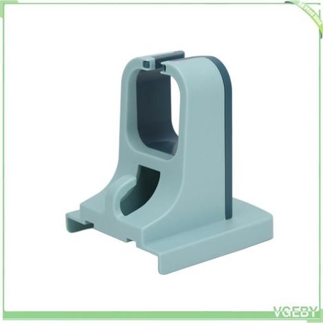 Support adhésif pour sèche-cheveux - FAFEICY - Universel - Auto-adhésif - Bleu clair - ABS 8,5x9cm (1/5)