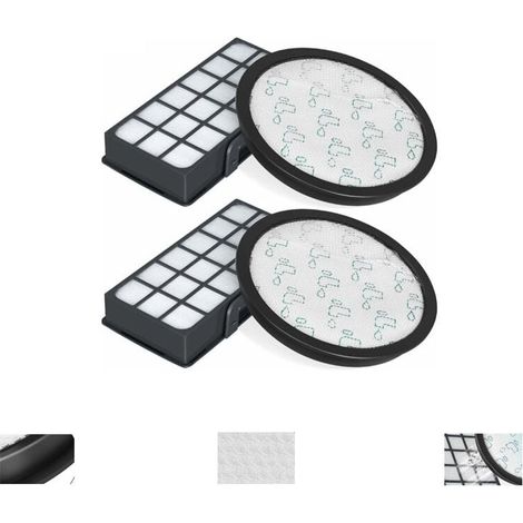 Lot de 2 Filtres HEPA pour Rowenta Silence Force Cyclonic 4AAAA RO7647EA RO7663EA RO7676EA RO7681EA (Modèle RO76xx) Aspirateurs, Filtre de Rechange Accessoires ZR903701 H246,
