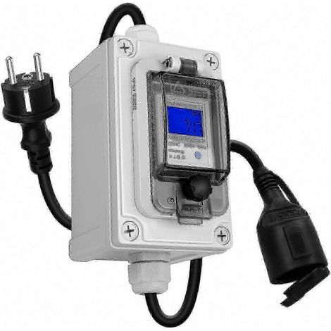 Ampèremètre numérique étanche 60A 230V, moniteur de puissance mobile en kilowatts (1/5)