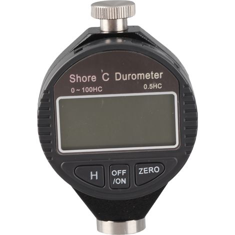 Dureté électronique à affichage numérique pour plastiques, caoutchouc, silicone et pneumatiques. Dureté 0-100 HC - Type C. (1/5)