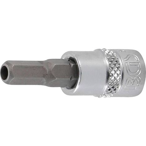 Douille à Embouts 1/4 - Empreinte Carré Femelle 6,3 mm, Six Pans Femelle 5,5 mm - Précision et Compatibilité - D-Work