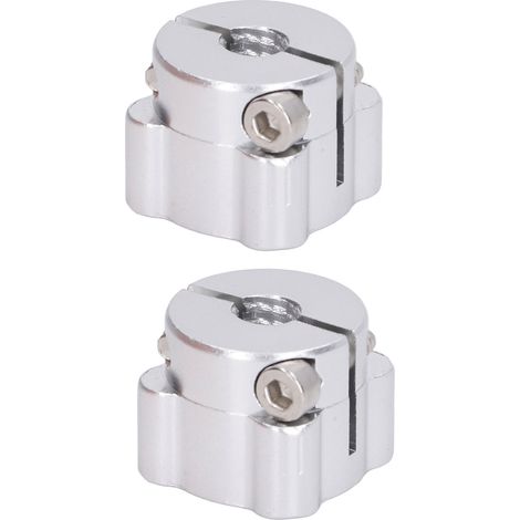 2 colliers de serrage de 8 mm en alliage d'aluminium haute charge pour pièces rondes, collier de serrage d'arbre 3310‑0016‑5008 (1/5)