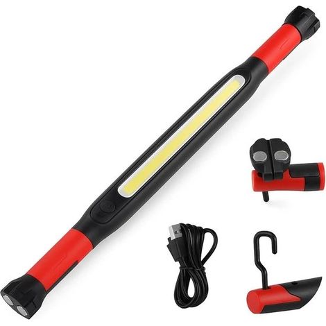 Éclairage de travail LED rechargeable magnétique pour garage (1/5)