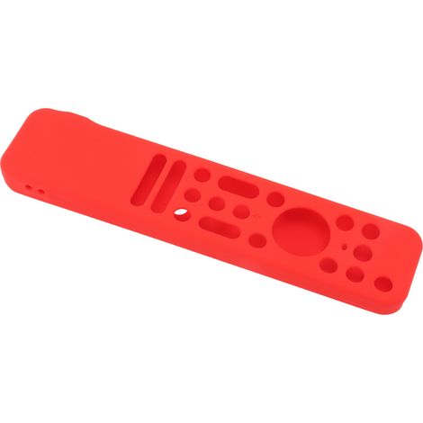 Étui de télécommande TV en silicone souple, antichoc et lavable pour RMF TX800 TX900 (rouge) (1/5)