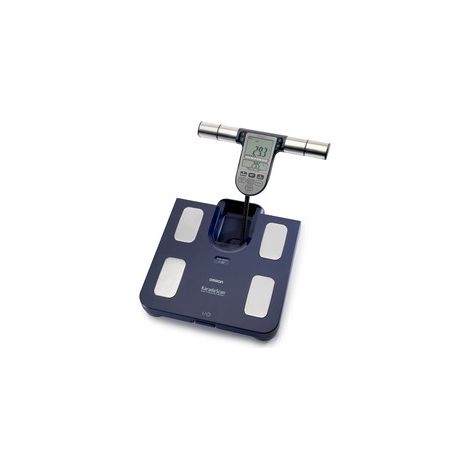 Pèse-personne électronique Omron BF511 carré bleu (1/5)