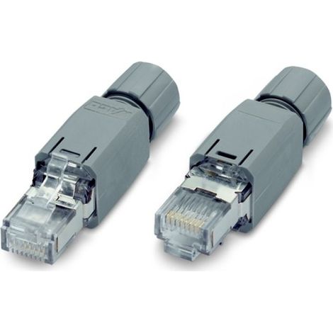 Ethernet Stecker Wago RJ45 IP20, feldkonfektionierbar (1/5)
