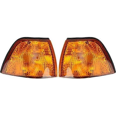 luces de esquina para coche sin bombilla, intermitentes para BMW E36 Sedán 1992-1998（）