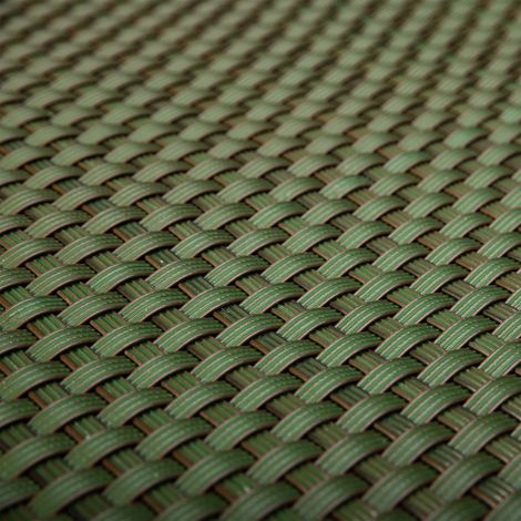 Balkonblende 0,9m Br. (Meterware) Sichtschutz aus PE-Rattan grün (1/5)