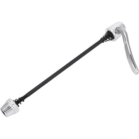 Axe de roue en acier léger à serrage rapide pour VTT et home trainer (1/5)
