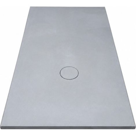 [JAMAIS UTILISE] Receveur de Douche Extra-Plat 160x90x3cm O'DESIGN Iro Solidstone Gris Basalte - IRO160x90GB (1/4)