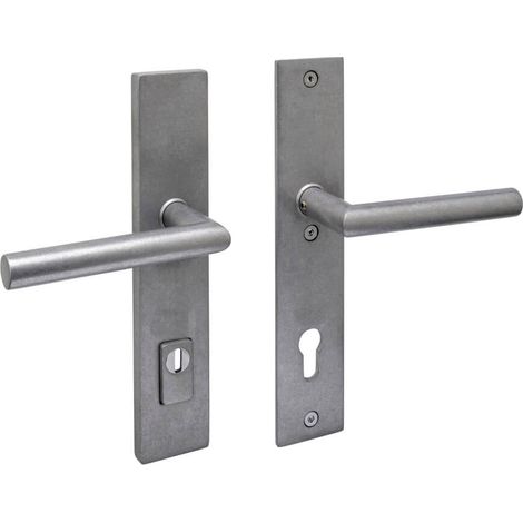 Ferrures de porte arrière droites Aurano PC 92mm acier inoxydable roulé - 0034.396449 (1/2)