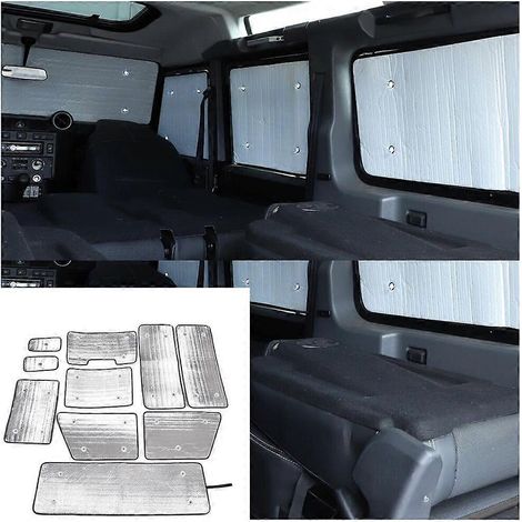 Compatible avec Land Rover Defender 04-18, pare-soleil intégral et housse décorative de protection UV (1/5)